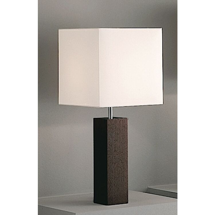 Cube Lamp Wood