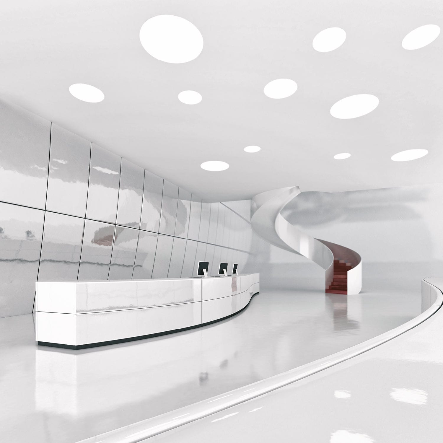 PLL25 Recessed, Trim-less - Round - Image 3